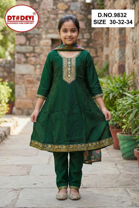 Dt Devi Yaksha vol 2 9832 catalog kids wear wholesaler bangalore