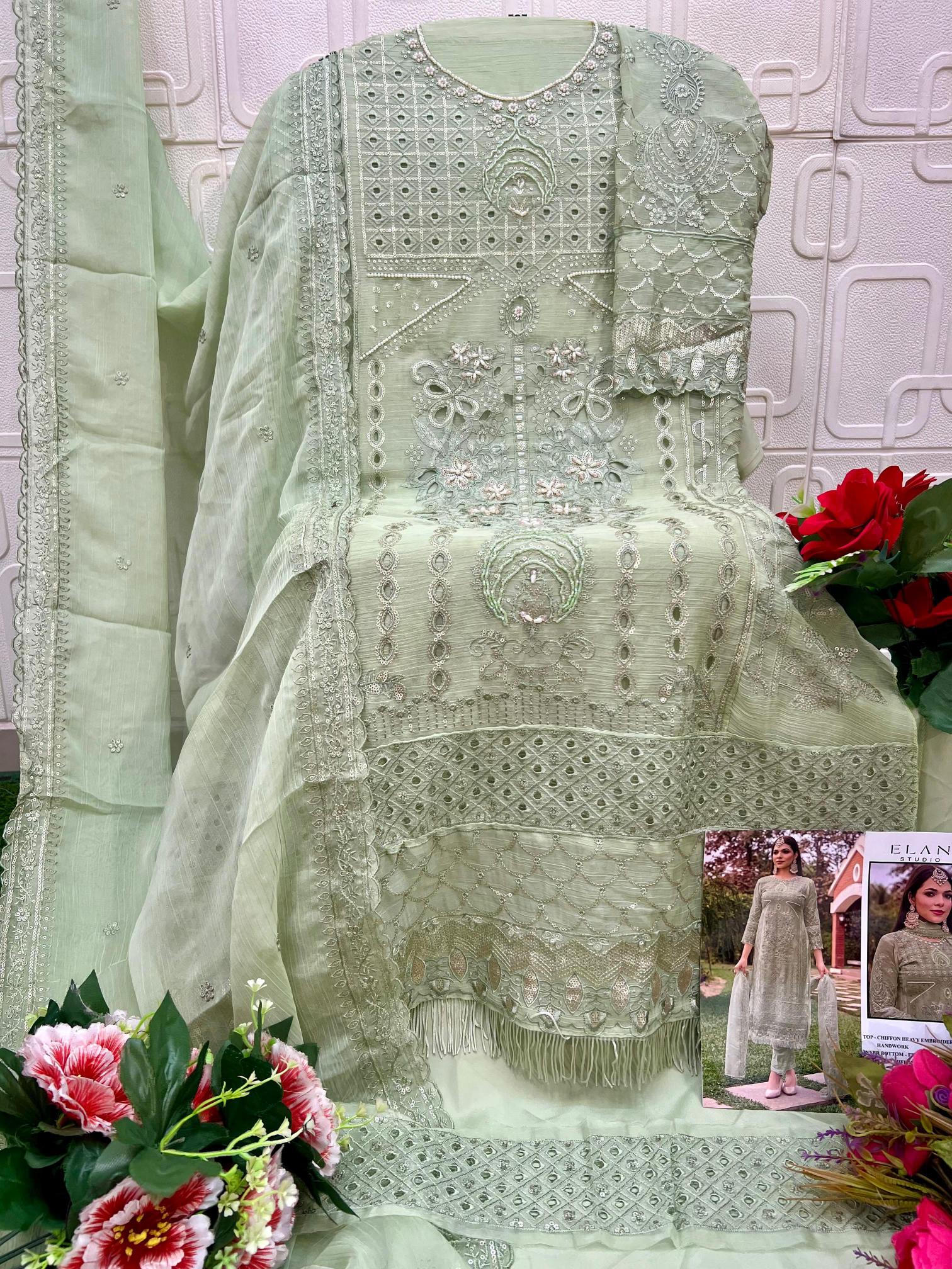 Elan E 11 catalog wholesale pakistani suits in hyderabad