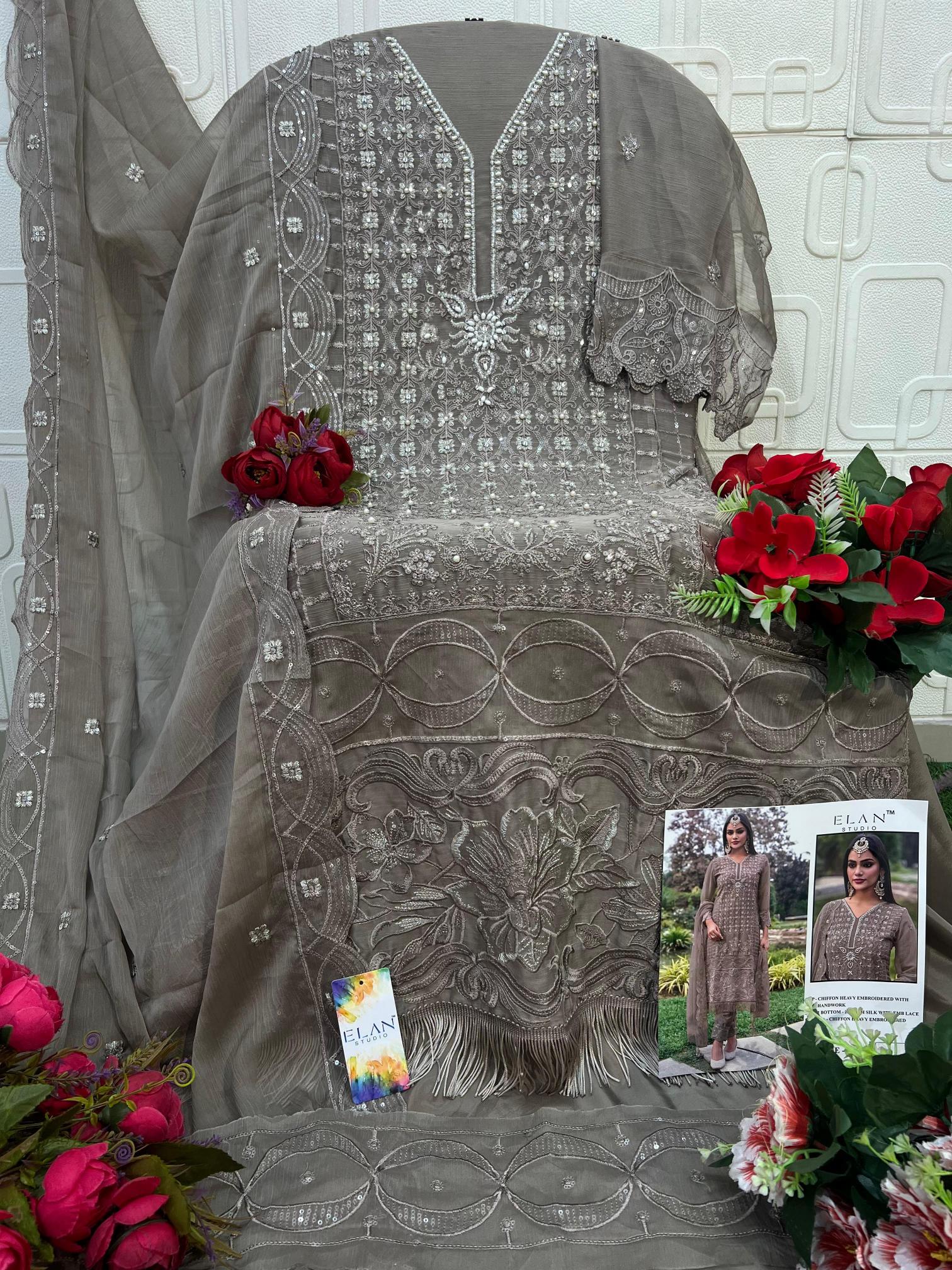 Elan E 12 catalog pakistani suits wholesale in delhi