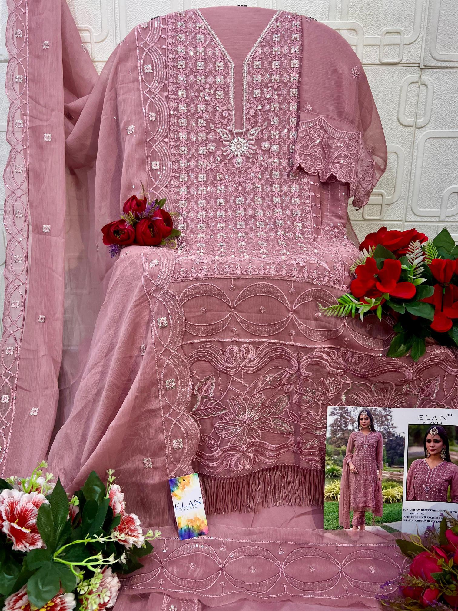 Elan E 12 catalog pakistani suits wholesale in delhi