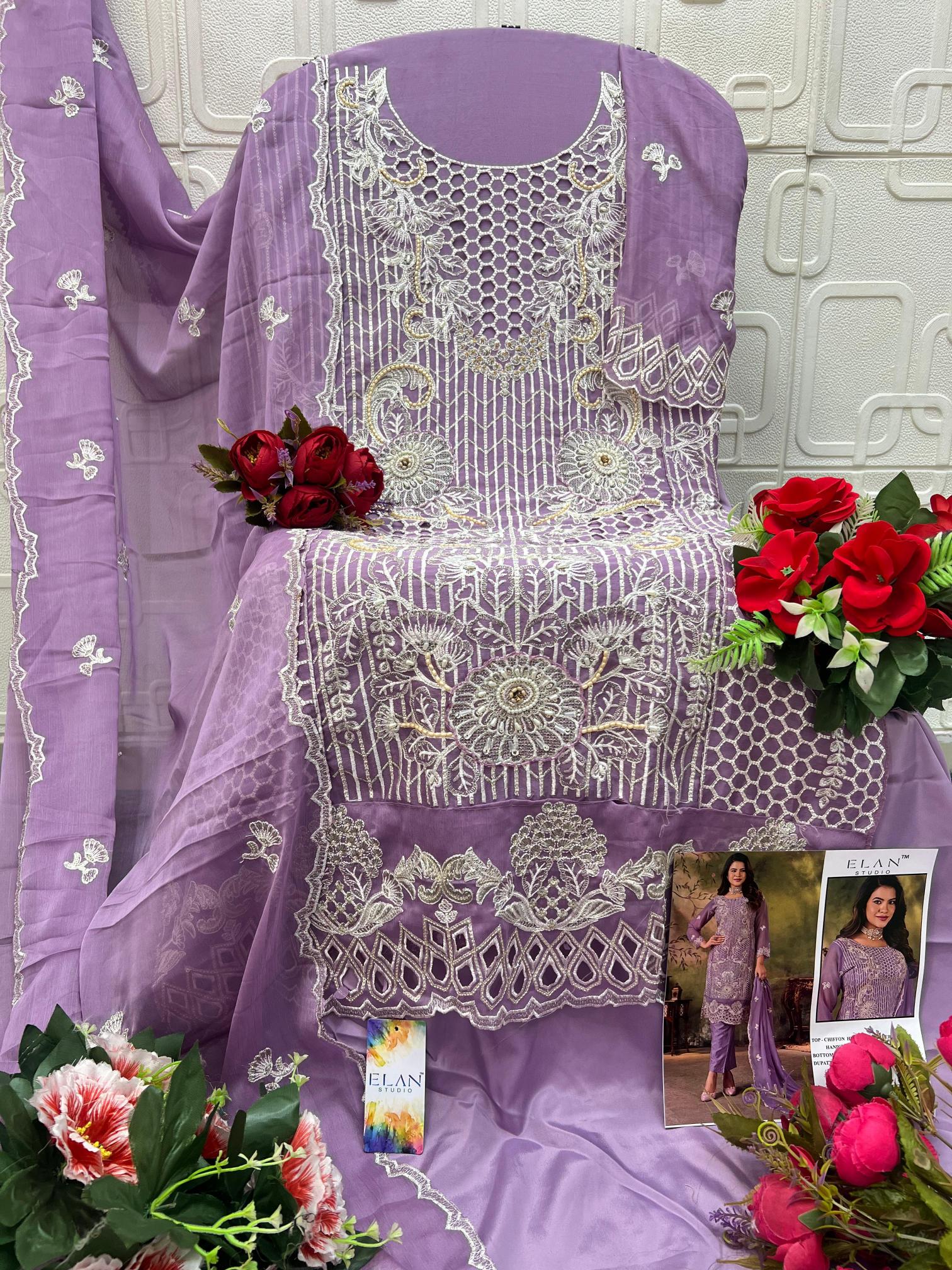 Elan E 14 catalog pakistani suits at wholesale price in delhi
