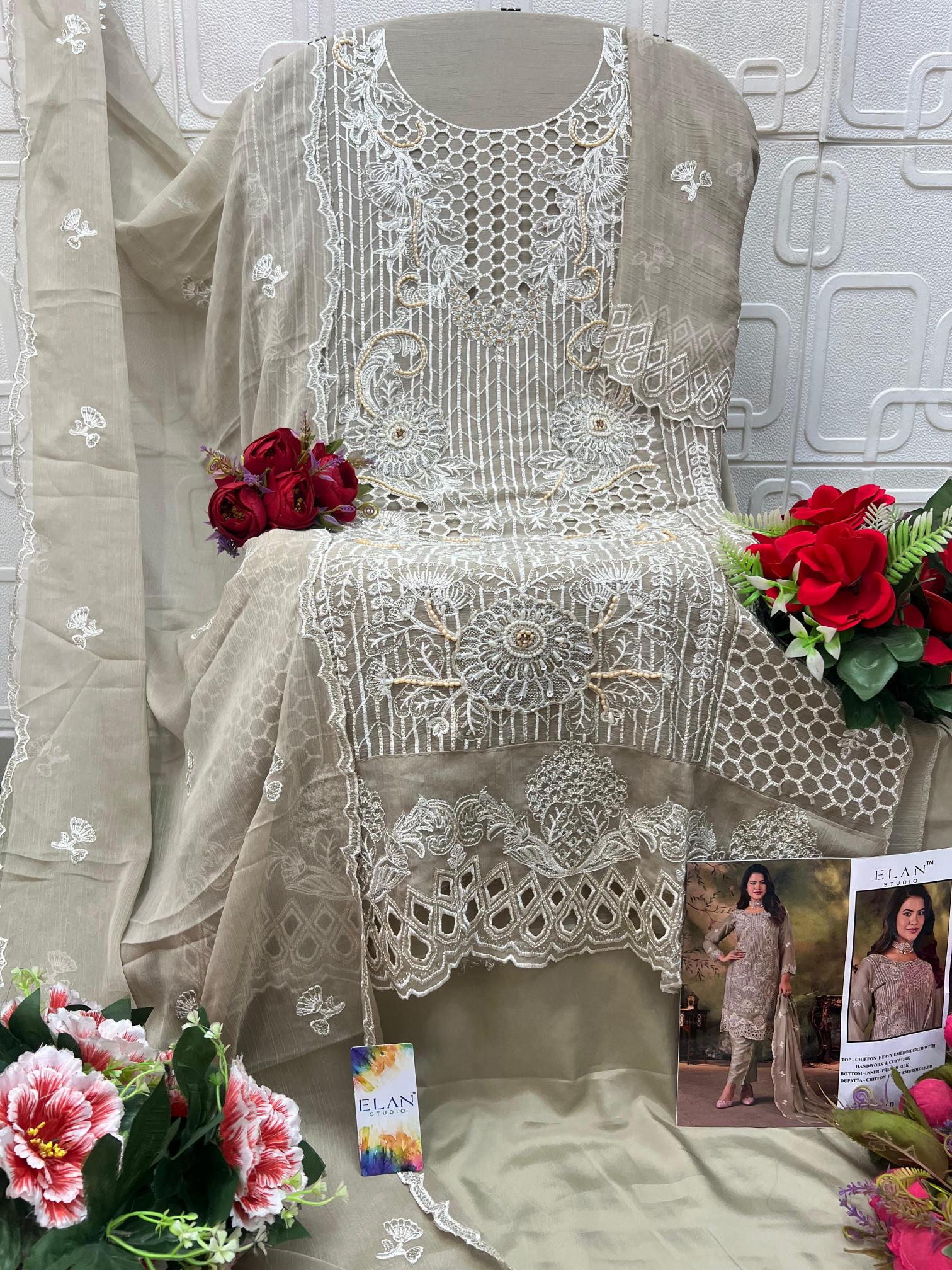 Elan E 14 catalog pakistani suits at wholesale price in delhi