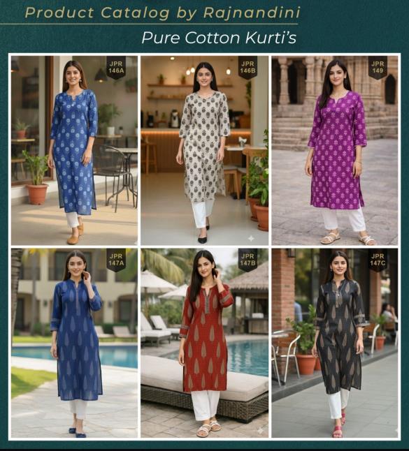 Felocity Alisa catalog wholesale market of cotton kurtis in ludhiana