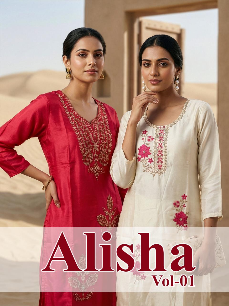 Felocity Alisha vol 1 catalog ladies kurti wholesalers in chennai