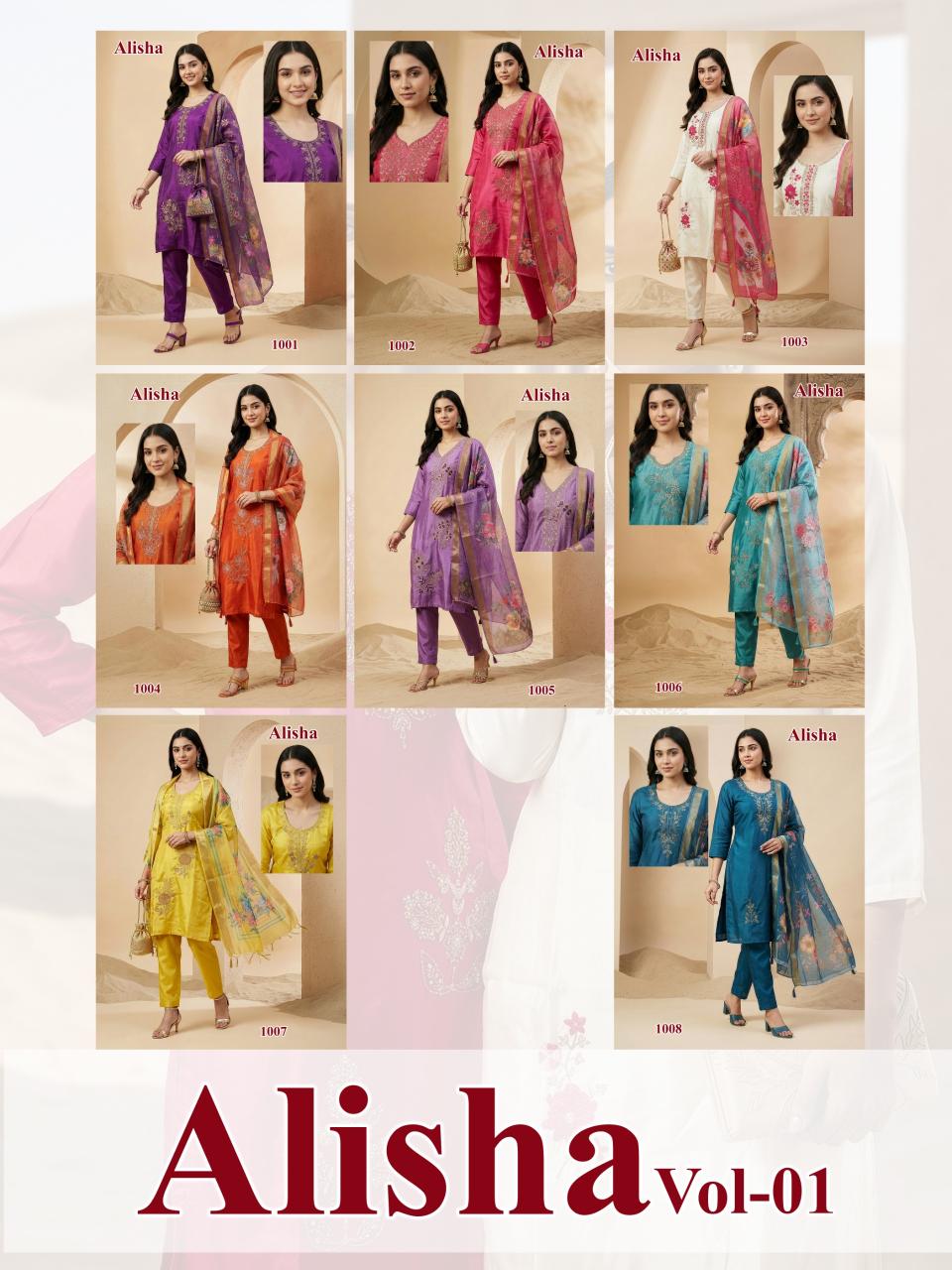 Felocity Alisha vol 1 catalog ladies kurti wholesalers in chennai