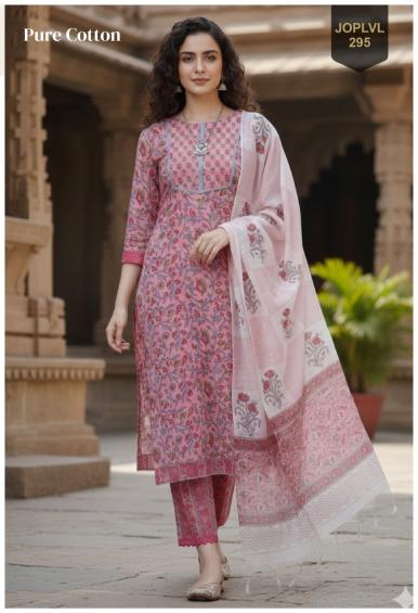 Felocity Janvi catalog cotton kurtis wholesale