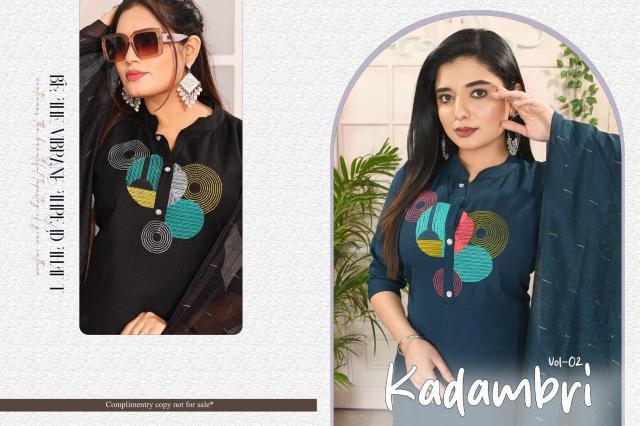 Felocity Kadambri vol 2 catalog kurti wholesale market