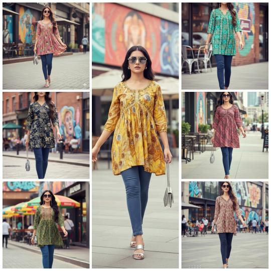 Felocity Rayon vol 5 catalog wholesale kurti market in patna