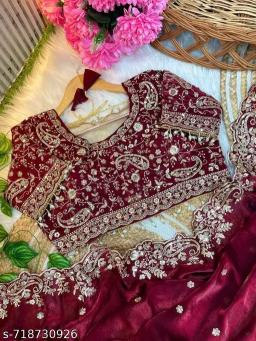 Fendy Sattin sarees e commerce product