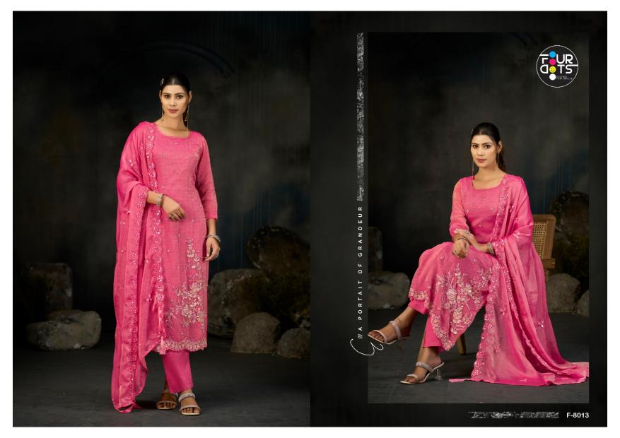 Four Dots Willow catalog dress materials online shopping surat