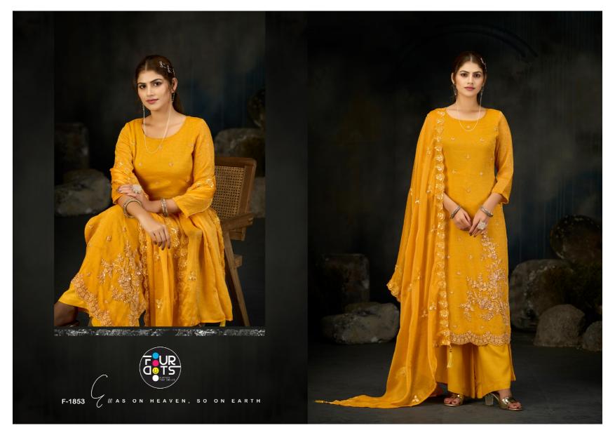 Four Dots Willow catalog dress materials online shopping surat