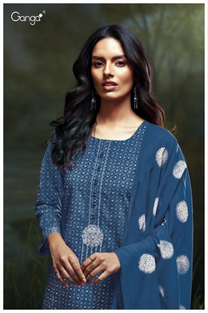 Ganga Bhanavi 3677 catalog wholesale ladies salwar kameez