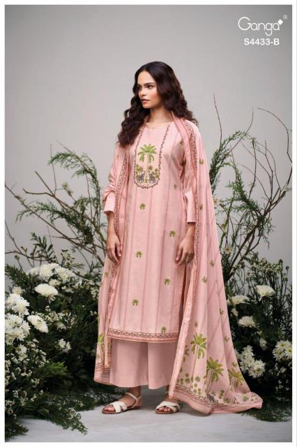 Ganga Breeya 4433 catalog buy wholesale salwar kameez online