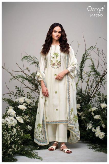 Ganga Breeya 4433 catalog buy wholesale salwar kameez online
