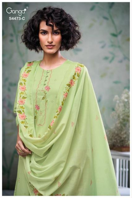 Ganga Cirel 4473 catalog salwar kameez surat wholesale
