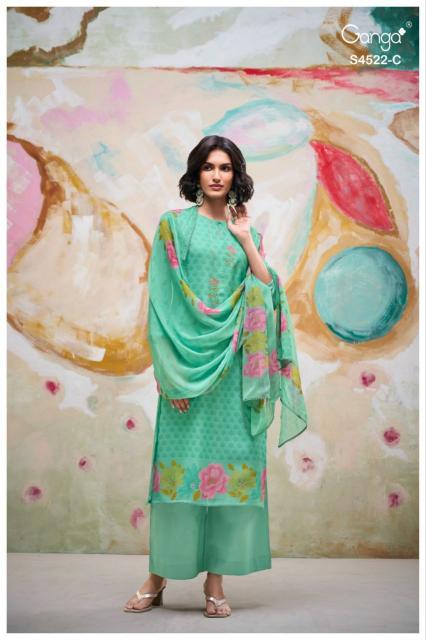 Ganga Eirya 4522 catalog salwar kameez wholesale market in mumbai 