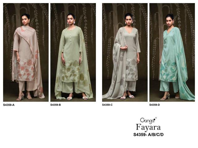Ganga Fayara 4359 catalog salwar kameez wholesale manufacturers in mumbai