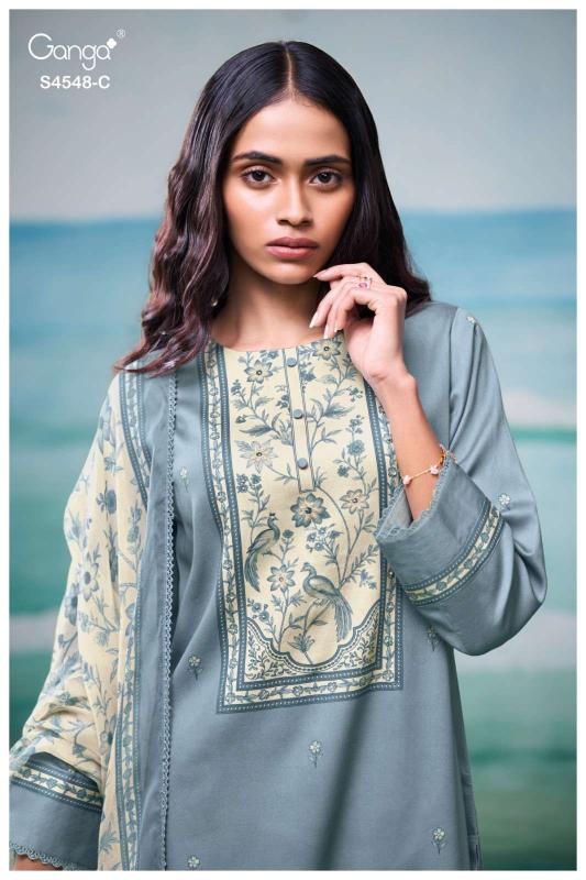 Ganga Florya 4548 catalog salwar kameez catalog wholesale