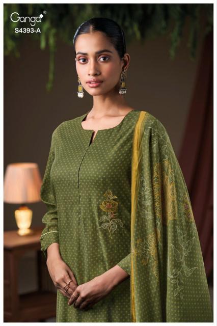 Ganga Ileira 4393 catalog wholesale dealers of salwar kameez in mumbai