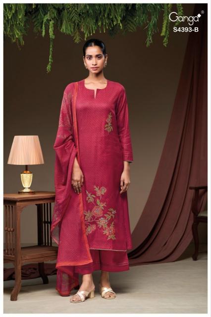 Ganga Ileira 4393 catalog wholesale dealers of salwar kameez in mumbai