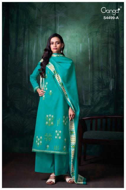 Ganga Jolene 4499 catalog salwar kameez manufacturers wholesale suppliers in surat surat gujarat