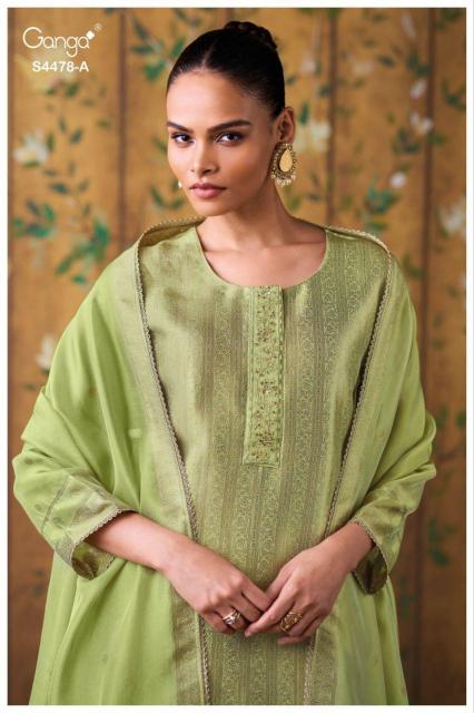 Ganga Katriel 4478 catalog salwar kameez material wholesale