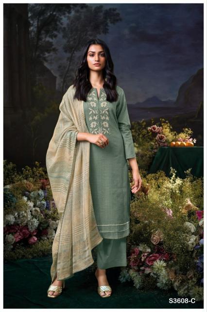 Ganga Krithya 3608 catalog wholesale salwar kameez