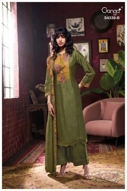 Ganga Maven 4339 catalog indian salwar kameez wholesale uk