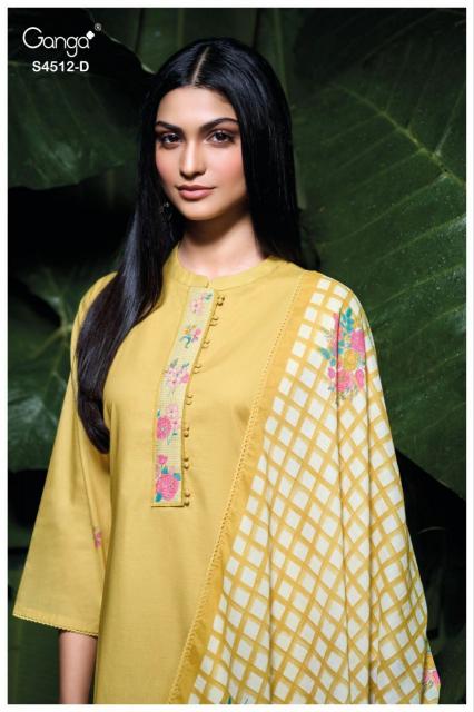 Ganga Mirel 4512 catalog salwar kameez wholesale market in mumbai