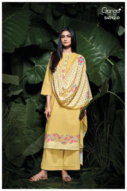 Ganga Mirel 4512 catalog salwar kameez wholesale market in mumbai