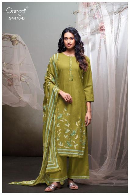 Ganga Nireza 4470 catalog salwar kameez wholesale market in kolkata