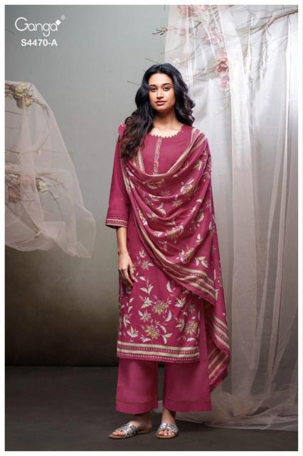 Ganga Nireza 4470 catalog salwar kameez wholesale market in kolkata