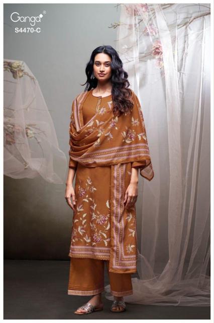 Ganga Nireza 4470 catalog salwar kameez wholesale market in kolkata