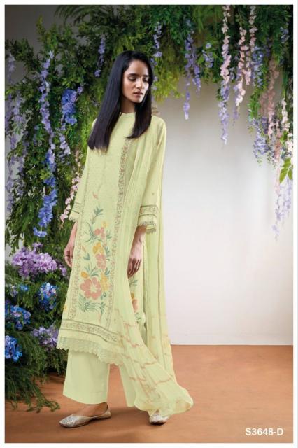 Ganga Nyomi 3648 catalog indian salwar kameez wholesale