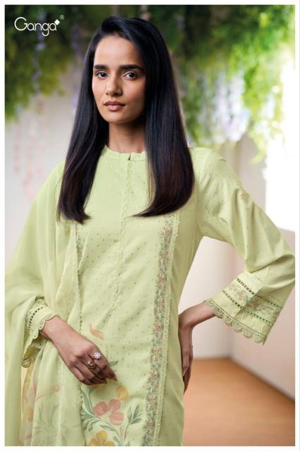 Ganga Nyomi 3648 catalog indian salwar kameez wholesale