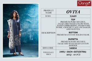 Ganga Oviya 3609 catalog wholesale salwar kameez online in india shopskit