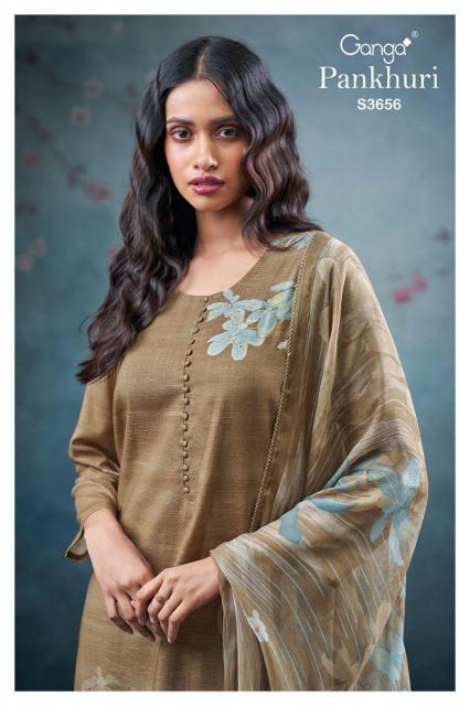 Ganga Pankhuri 3656 catalog salwar kameez wholesale in kolkata video