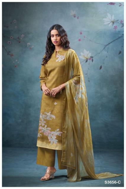 Ganga Pankhuri 3656 catalog salwar kameez wholesale in kolkata video