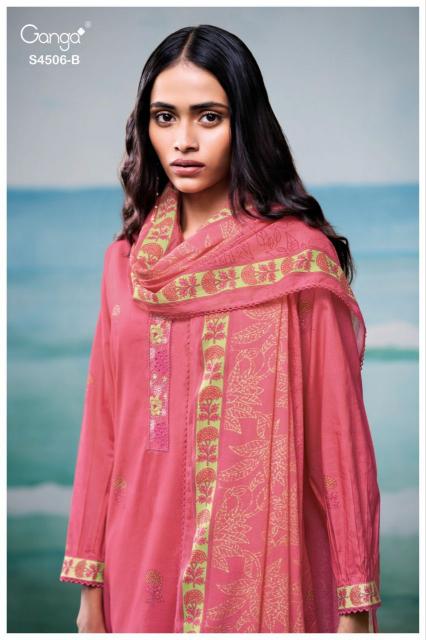 Ganga Sveaa 4506 catalog salwar kameez wholesale surat 