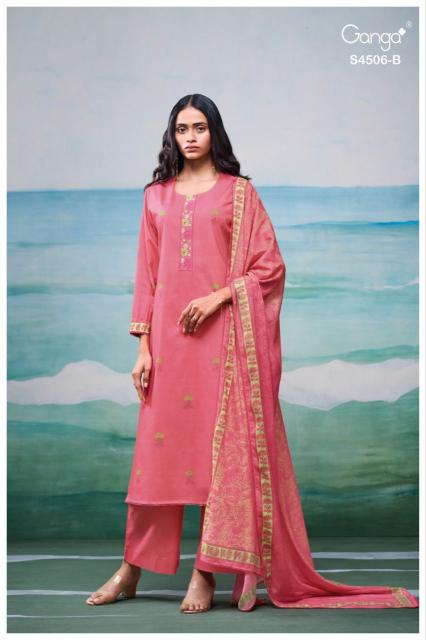 Ganga Sveaa 4506 catalog salwar kameez wholesale surat 