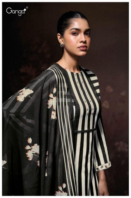 Ganga Ziana 3685 catalog salwar kameez fabric wholesale
