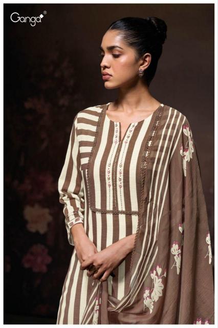 Ganga Ziana 3685 catalog salwar kameez fabric wholesale