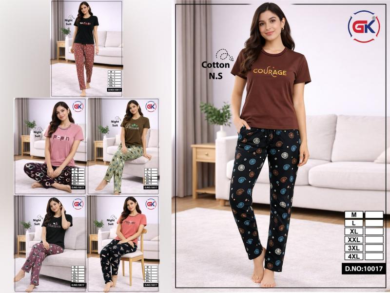 GK 10017 catalog cotton night dress