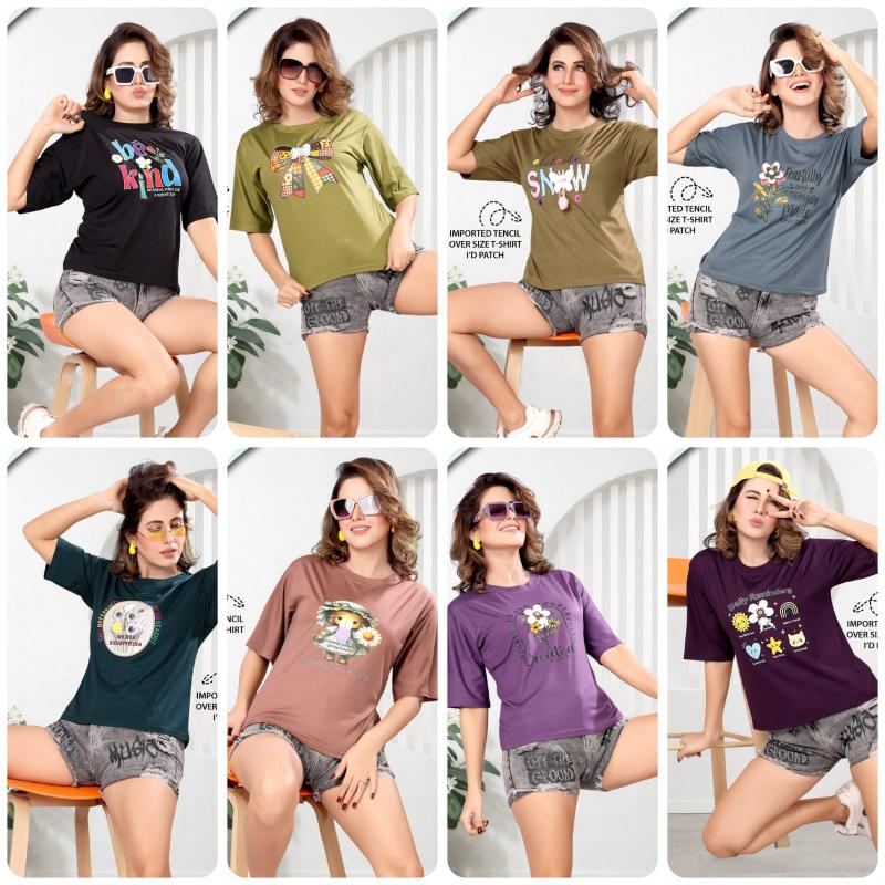 GK 1136 catalog tencil t shirts in surat wholesaler