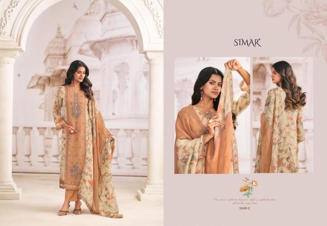 Glossy Simar Charmi catalog wholesale unstitched salwar kameez material