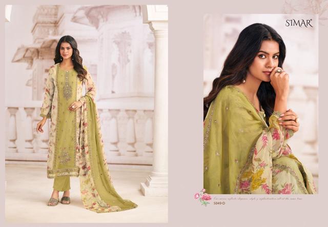 Glossy Simar Charmi catalog wholesale unstitched salwar kameez material