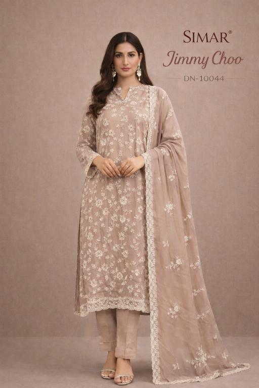 Glossy Simar Jimmy choo 10044 catalog salwar kameez wholesaler in surat