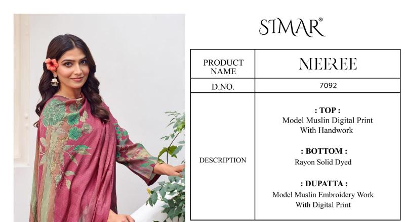 Glossy Simar Meeree catalog indian salwar kameez wholesale online