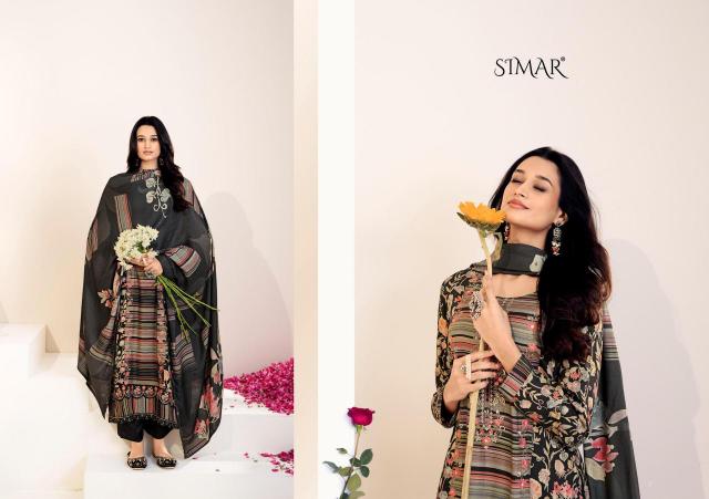 Glossy Simar Mushq catalog salwar kameez material wholesale in mumbai
