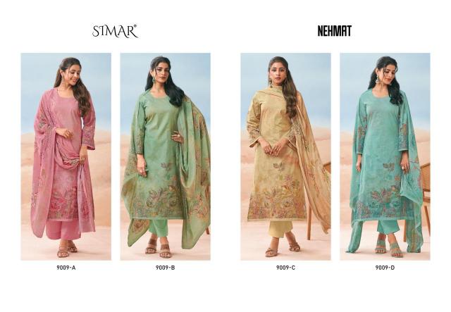 Glossy Simar Nehmat catalog wholesale dealers in salwar kameez surat